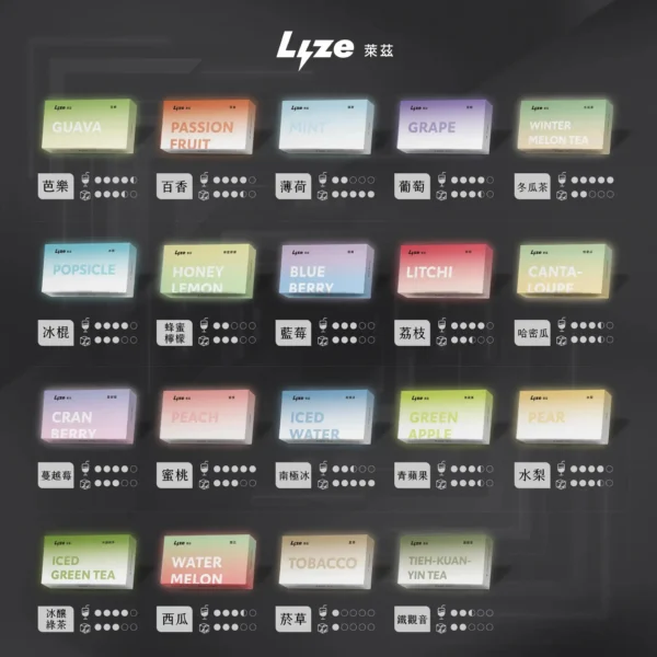 20260130154222_732_419_fed14e20-22fe-4502-8ae8-7253f587625d.webp Lyze 萊茲10000口專用煙彈|升級容量設計・穩定霧化輸出・專屬搭配風味體驗