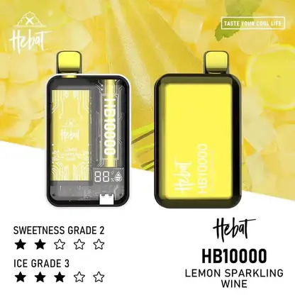 Hebat 喜貝 10000口拋棄式電子煙｜高容量續航配置・精緻機身設計・長效使用體驗