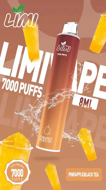 LIMI拋棄式一次性7000口-10.webp LIMI 7000口拋棄式電子煙|流線輕巧設計・高容量續航配置・細膩霧化體驗