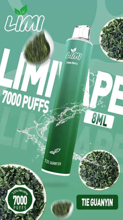 LIMI拋棄式一次性7000口-11.webp LIMI 7000口拋棄式電子煙|流線輕巧設計・高容量續航配置・細膩霧化體驗