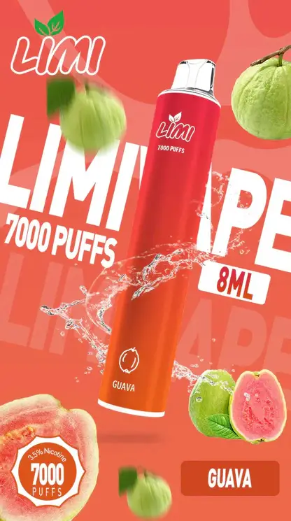 LIMI拋棄式一次性7000口-7.webp LIMI 7000口拋棄式電子煙|流線輕巧設計・高容量續航配置・細膩霧化體驗