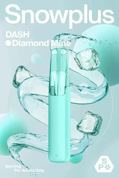 Snowplus DASH 鴨嘴獸4000口拋棄式電子煙｜潮玩造型設計・輕巧便攜體驗・細膩霧化享受