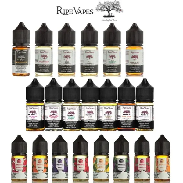 Ripe Vapes 生命之樹臻選煙油｜美式自然果韻・匠心調香工藝・尼古丁鹽風味體驗