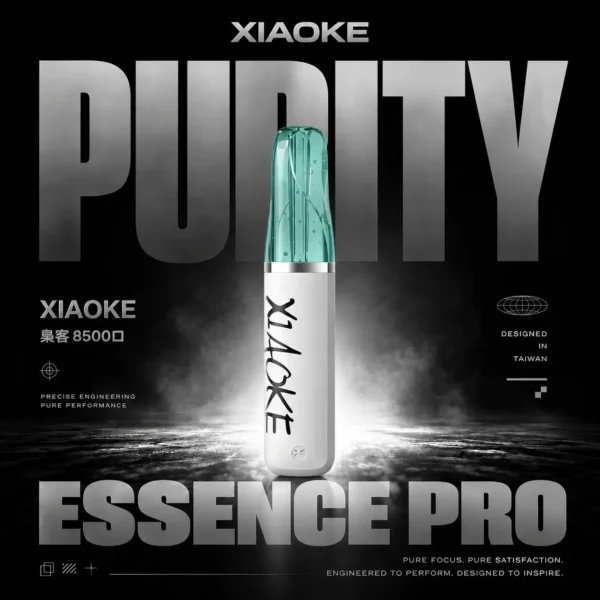 XIAOKE 梟客 8500口拋棄式電子煙｜順暢尼古丁鹽・輕巧大儲油量・Type-C長效續航