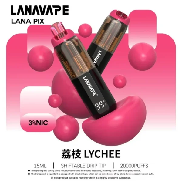IMG_5315 LANA PIX 閃光彈 20000口拋棄式電子煙|折疊吸嘴設計・網芯爆汁體驗・超長續航享受