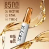 XIAOKE 梟客 8500口拋棄式電子煙｜順暢尼古丁鹽・輕巧大儲油量・Type-C長效續航