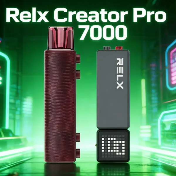 悦刻积木7000套装-7 RELX 悅刻 Creator積木 7000口 拋棄式電子煙套裝|含主機入門首選・創意DIY積木造型・極致順滑擊喉感